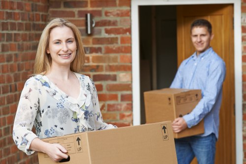 Careful packing and transport setup for a St Johns Wood house move