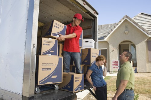 Careful packing and furniture handling for a local house move in St Johns Wood