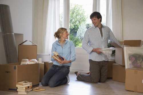 Removal van for home and office transport