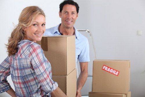 Local removal van for house and flat moves in NW8