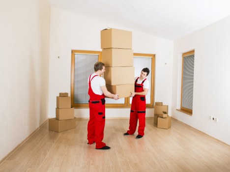 Careful handling of furniture and boxes during a St Johns Wood move